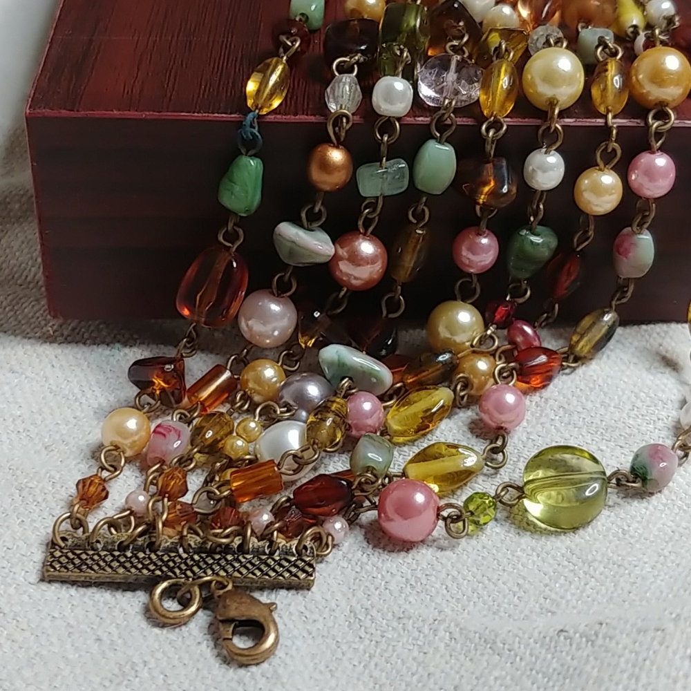 Multi-strand bracelet